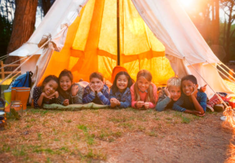 stress-free camping trips with kids featured image